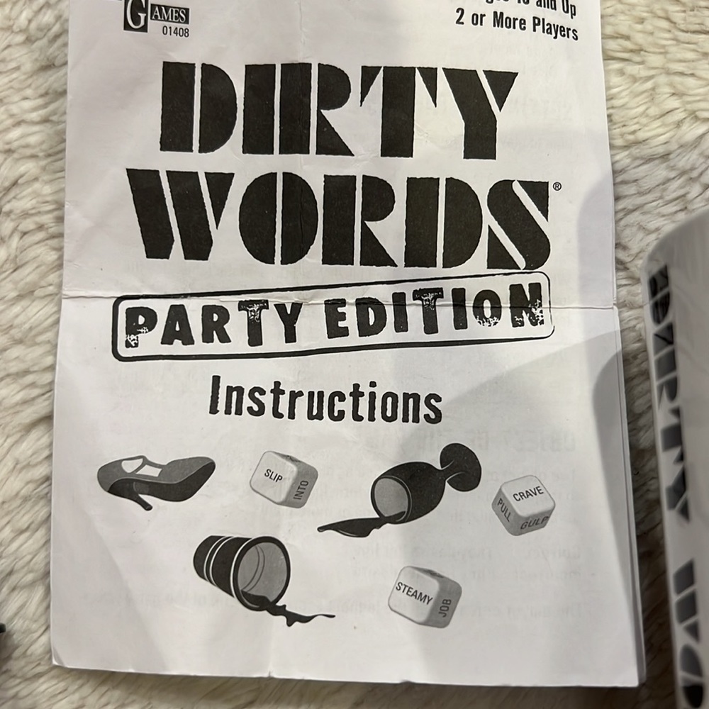 Dirty Words Party Edition Game - Picture 3 of 5